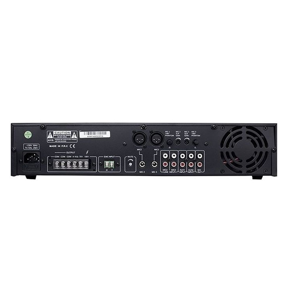 RS AUDIO DPA-100-USB 100W 5 Kanal 100V Mikser Anfi USB - RS Audio